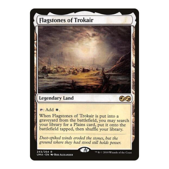 Flagstones of Trokair (UMA) #243 Rare (Foil Near Mint) Ultimate Masters Magic: The Gathering: 2018