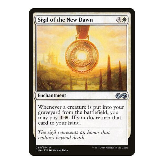 Sigil of the New Dawn (UMA) #35 Uncommon (Lightly Played) Ultimate Masters Magic: The Gathering: 2018