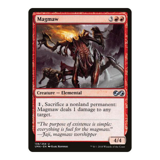 Magmaw (UMA) #138 Uncommon (Lightly Played) Ultimate Masters Magic: The Gathering: 2018