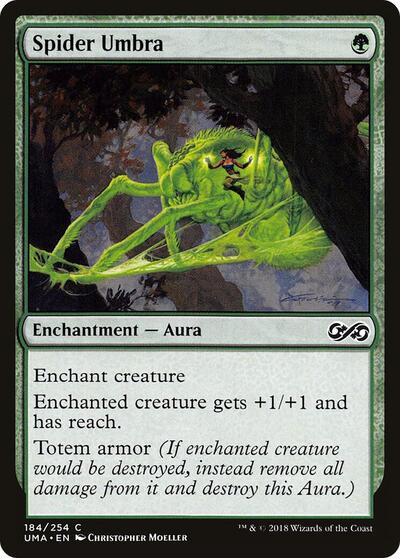 Spider Umbra (UMA) #184 Common (Lightly Played) Ultimate Masters Magic: The Gathering: 2018