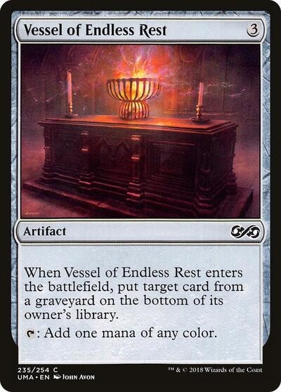Vessel of Endless Rest (UMA) #235 Common (Lightly Played) Ultimate Masters Magic: The Gathering: 2018