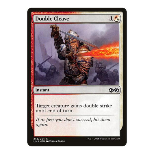 Double Cleave (UMA) #214 Common (Lightly Played) Ultimate Masters Magic: The Gathering: 2018