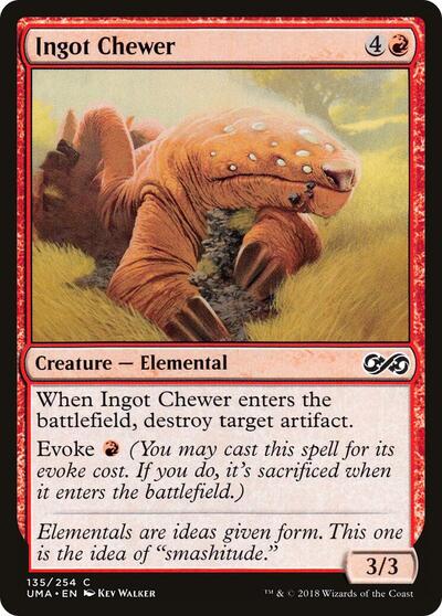 Ingot Chewer (UMA) #135 Common (Lightly Played) Ultimate Masters Magic: The Gathering: 2018