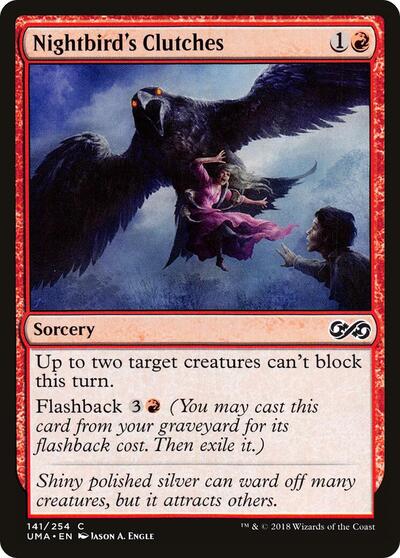 Nightbirds Clutches (UMA) #141 Common (Lightly Played) Ultimate Masters Magic: 2018