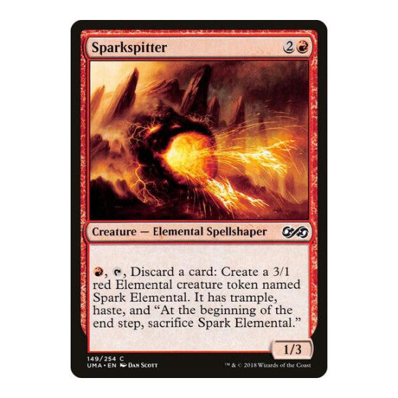 Sparkspitter (UMA) #149 Common (Foil Lightly Played) Ultimate Masters Magic: The Gathering: 2018