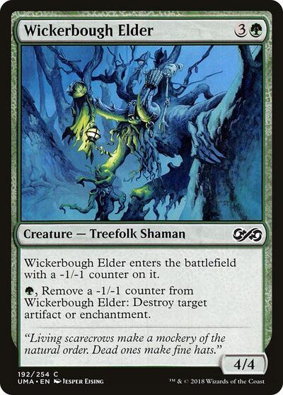 Wickerbough Elder (UMA) #192 Common (Moderately Played) Ultimate Masters Magic: The Gathering: 2018