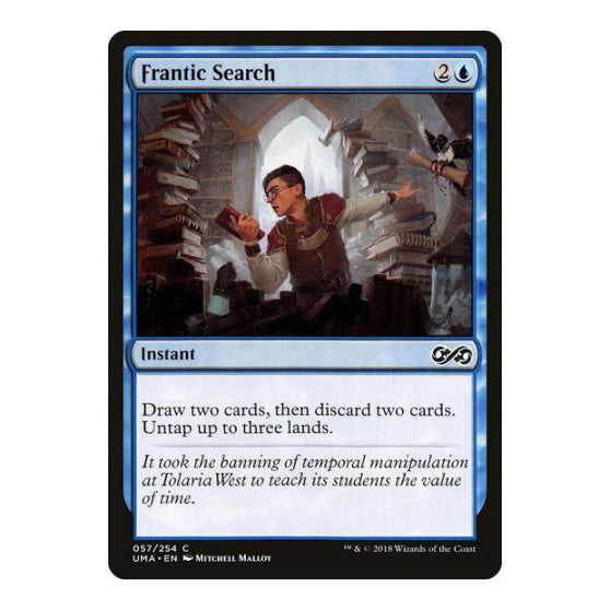 Frantic Search (UMA) #57 Common (Lightly Played) Ultimate Masters Magic: The Gathering: 2018