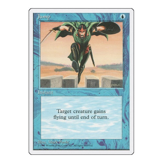 Jump (4ED) #79 Common Fourth Edition Magic: The Gathering: 1995