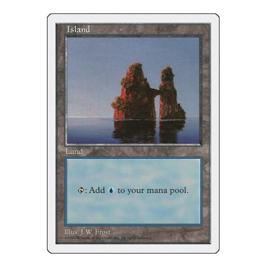 Island (436) (5ED) #436 Land (Moderately Played) Fifth Edition Magic: The Gathering: 1997