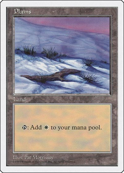 Plains 430 (5ED) #430 Land (Heavily Played) Fifth Edition Magic: 1997