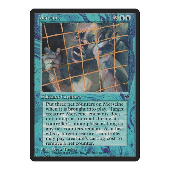 Merseine Tucker (FEM) #23c Common Fallen Empires Magic: The Gathering: 1994