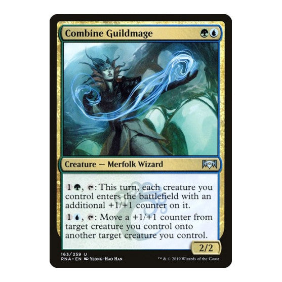 Combine Guildmage (RNA) #163 Uncommon (Lightly Played) Ravnica Allegiance Magic: The Gathering: 2019