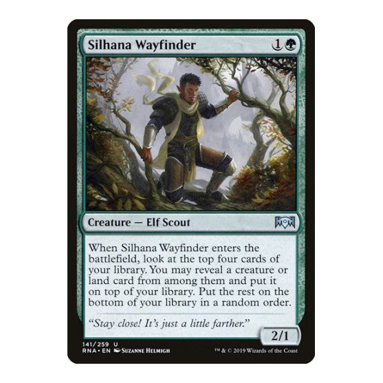 Silhana Wayfinder (RNA) #141 Uncommon (Lightly Played) Ravnica Allegiance Magic: The Gathering: 2019