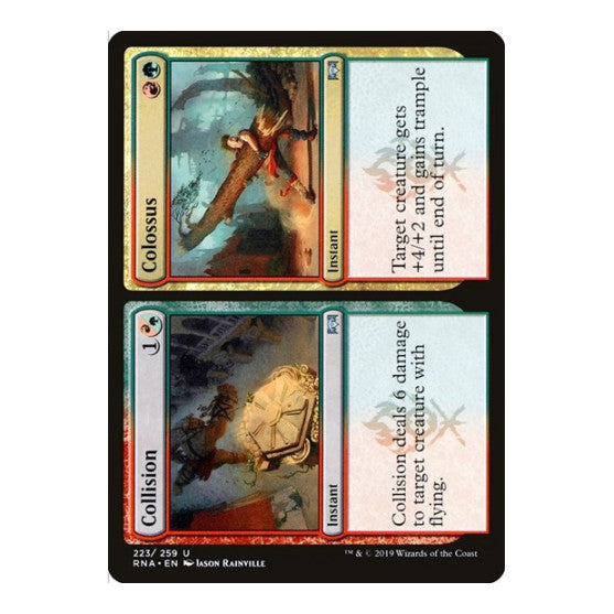 Collision Colossus (RNA) #223 Uncommon (Lightly Played) Ravnica Allegiance Magic: The Gathering: 2019