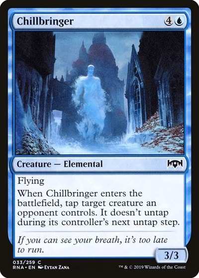 Chillbringer (RNA) #33 Common (Lightly Played) Ravnica Allegiance Magic: The Gathering: 2019