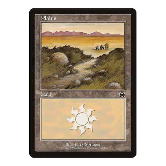 Plains (331) (MMQ) #331 Land Mercadian Masques Magic: The Gathering: 1999