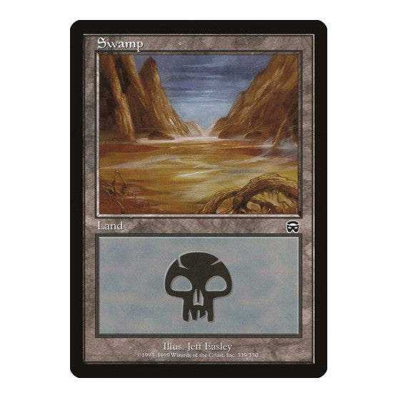 Swamp 339 (MMQ) #339 Land Mercadian Masques Magic: The Gathering: 1999