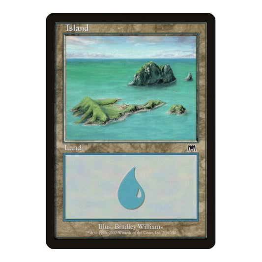 Island (336) (ONS) #336 Land Onslaught Magic: The Gathering: 2002