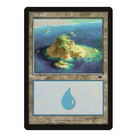 Island (337) (ONS) #337 Land Onslaught Magic: The Gathering: 2002