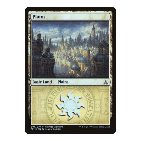 Plains Azorius B01 (LARP) #1 Promo (Foil Lightly Played) Launch Party & Release Event Promos Magic: The Gathering: 2026