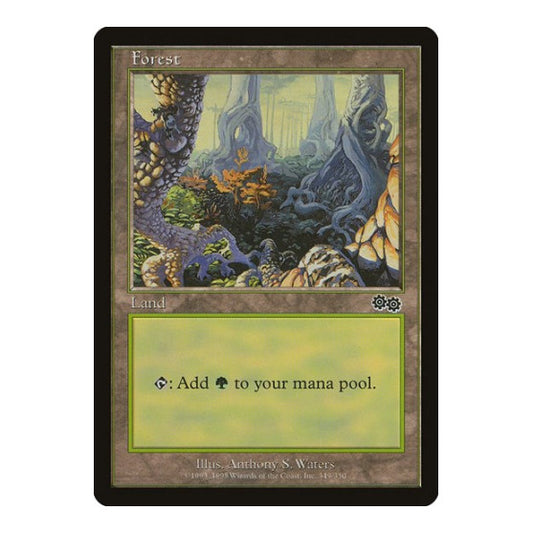 Forest (349) (USG) #349 Land Urza's Saga Magic: The Gathering: 1998