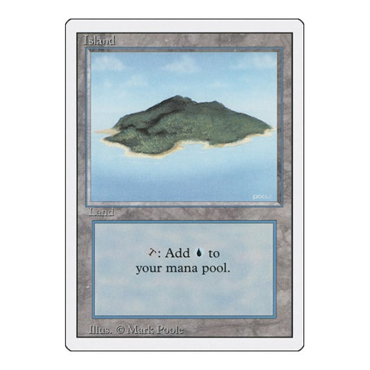 Island (B) (3ED) #288 Land Revised Edition Magic: The Gathering: 1994