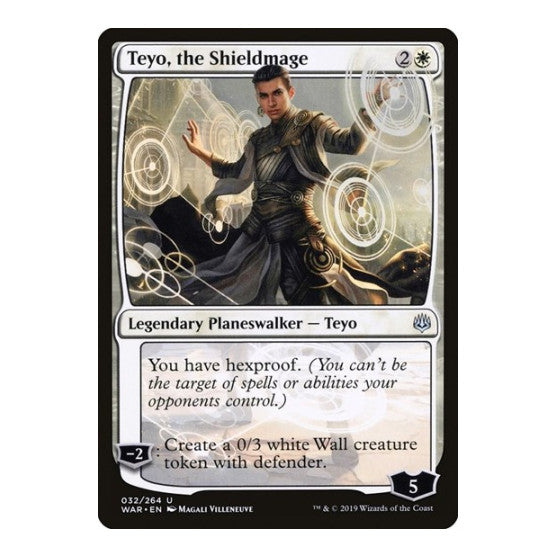 Teyo the Shieldmage (WAR) #32 Uncommon (Lightly Played) War of the Spark Magic: The Gathering: 2019