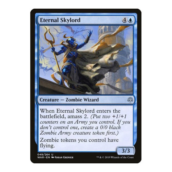Eternal Skylord (WAR) #49 Uncommon (Lightly Played) War of the Spark Magic: The Gathering: 2019