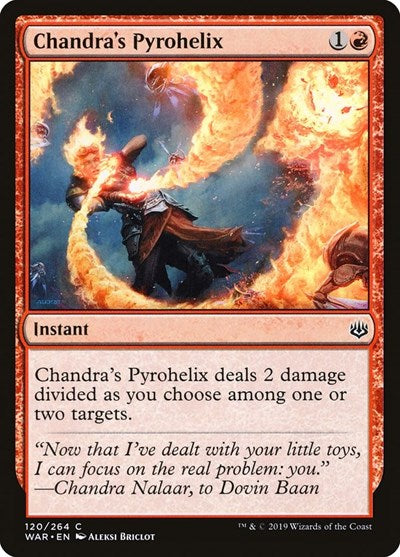 Chandras Pyrohelix (WAR) #120 Common (Lightly Played) War of the Spark Magic: 2019