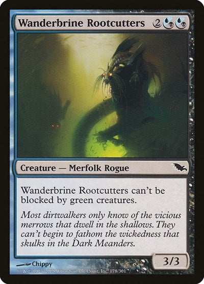 Wanderbrine Rootcutters (SHM) #178 Common (Lightly Played) Shadowmoor Magic: The Gathering: 2008