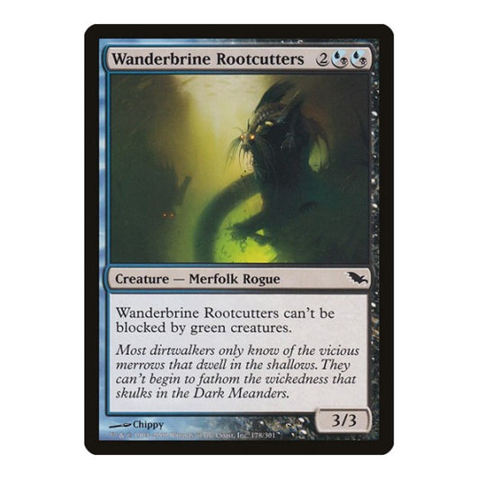 Wanderbrine Rootcutters (SHM) #178 Common (Lightly Played) Shadowmoor Magic: The Gathering: 2008