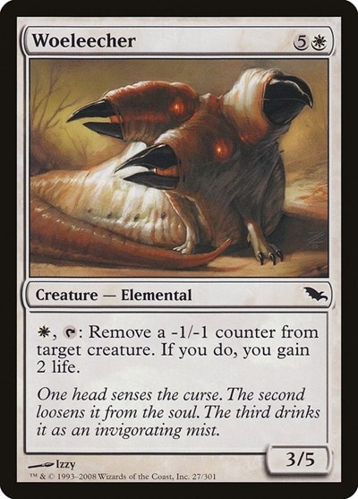 Woeleecher (SHM) #27 Common (Moderately Played) Shadowmoor Magic: The Gathering: 2008
