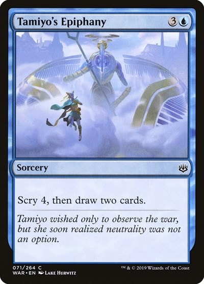 Tamiyo's Epiphany (WAR) #71 Common (Lightly Played) War of the Spark Magic: The Gathering: 2019