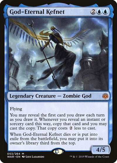 God Eternal Kefnet (WAR) #53 Mythic Rare War of the Spark Magic: The Gathering: 2019
