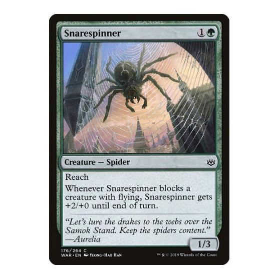 Snarespinner (WAR) #176 Common (Lightly Played) War of the Spark Magic: The Gathering: 2019