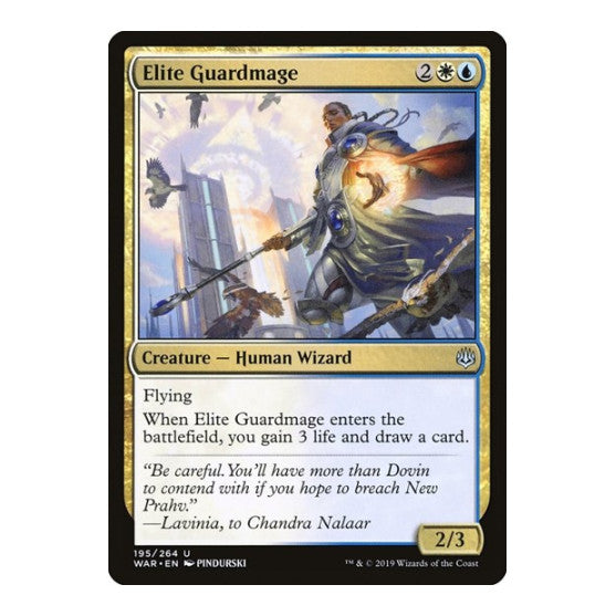 Elite Guardmage (WAR) #195 Uncommon (Lightly Played) War of the Spark Magic: The Gathering: 2019