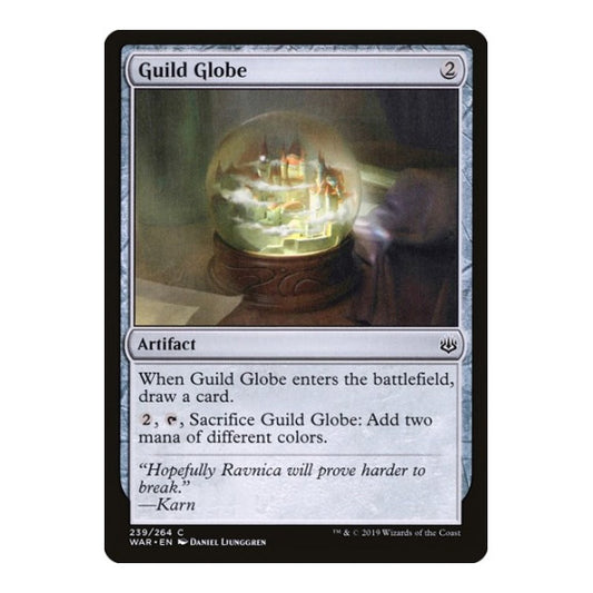 Guild Globe (WAR) #239 Common (Lightly Played) War of the Spark Magic: The Gathering: 2019