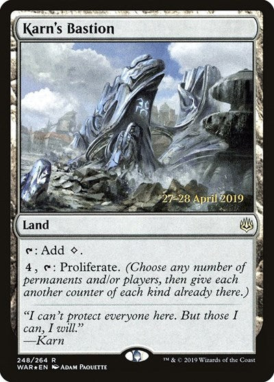 Karns Bastion (PRE) #248s Rare (Foil Near Mint) Prerelease Cards Magic: The Gathering: 2026