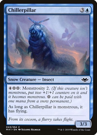 Chillerpillar (MH1) #43 Common (Lightly Played) Modern Horizons Magic: The Gathering: 2019