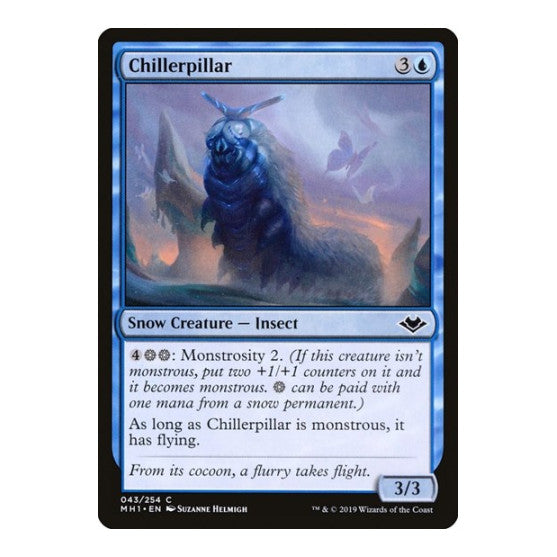 Chillerpillar (MH1) #43 Common (Lightly Played) Modern Horizons Magic: The Gathering: 2019