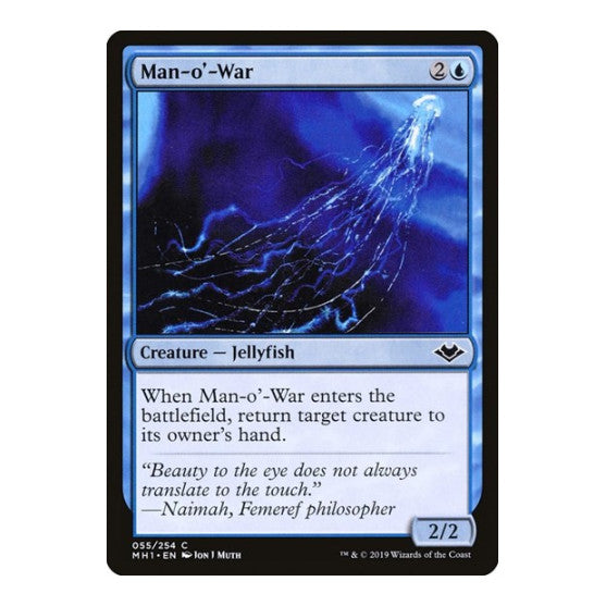 Man o War (MH1) #55 Common (Lightly Played) Modern Horizons Magic: The Gathering: 2019