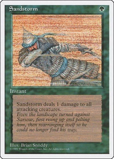 Sandstorm (4ED) #269 Common (Lightly Played) Fourth Edition Magic: The Gathering: 1995