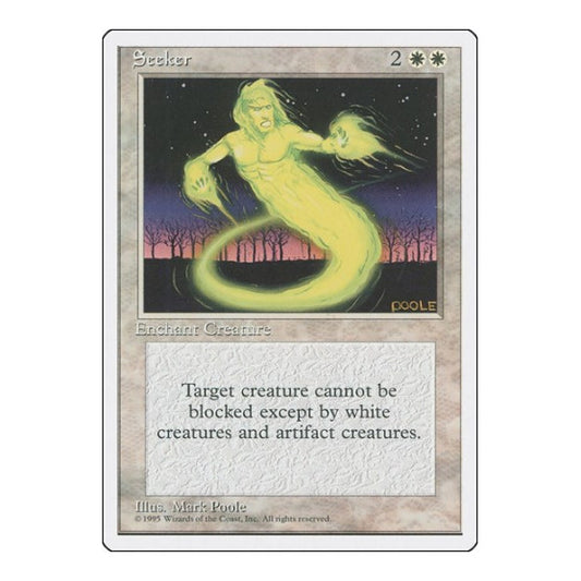 Seeker (4ED) #49 Common (Lightly Played) Fourth Edition Magic: The Gathering: 1995