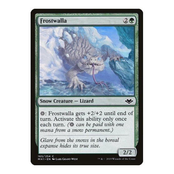 Frostwalla (MH1) #165 Common (Lightly Played) Modern Horizons Magic: The Gathering: 2019