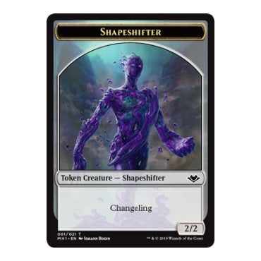 Shapeshifter Token (MH1) #1 T (Foil Lightly Played) Modern Horizons Magic: The Gathering: 2019
