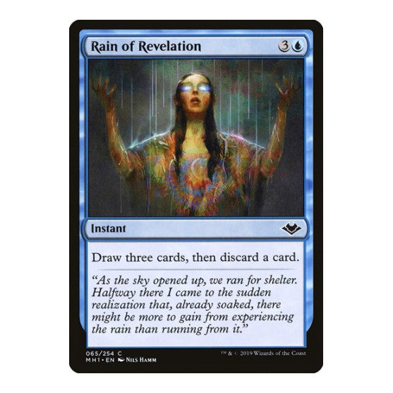 Rain of Revelation (MH1) #65 Common (Lightly Played) Modern Horizons Magic: The Gathering: 2019