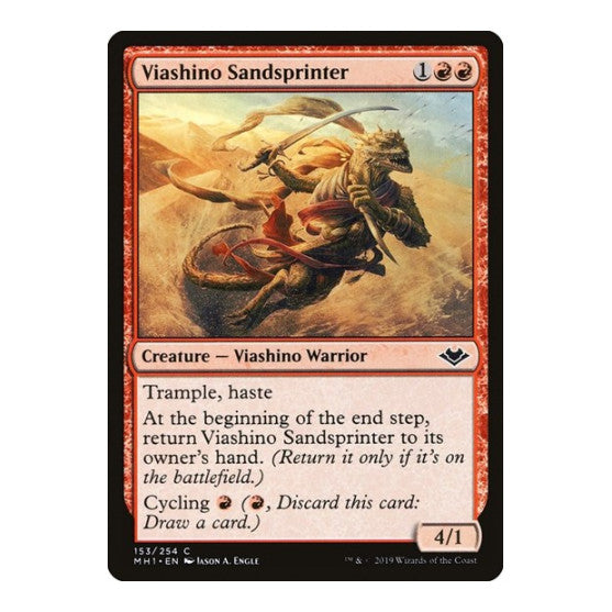 Viashino Sandsprinter (MH1) #153 Common (Lightly Played) Modern Horizons Magic: The Gathering: 2019