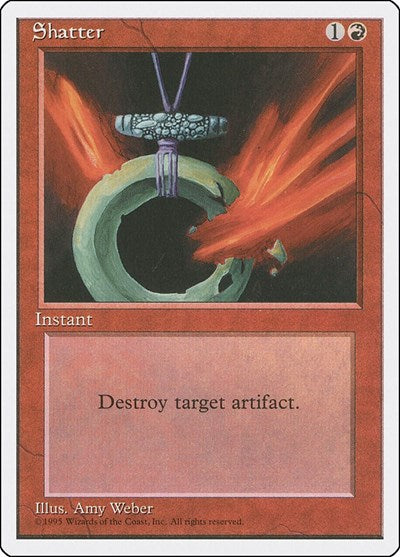 Shatter (4ED) #219 Common Fourth Edition Magic: The Gathering: 1995