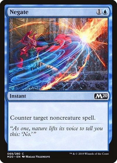 Negate (M20) #69 Common (Lightly Played) Core Set 2020 Magic: The Gathering: 2019