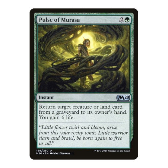 Pulse of Murasa (M20) #189 Uncommon (Moderately Played) Core Set 2020 Magic: The Gathering: 2019